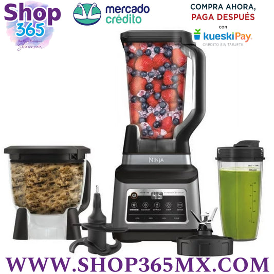 Sistema de cocina Ninja Profesional Más con Auto-iq y 72 oz. Total de Trituración Licuadora, BN800