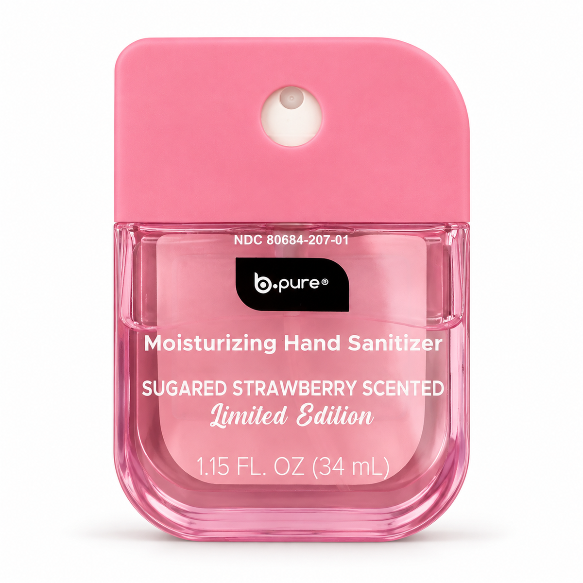 b.pure Sugared Strawberry Antibacterial Hidratante en Spray 34 ml