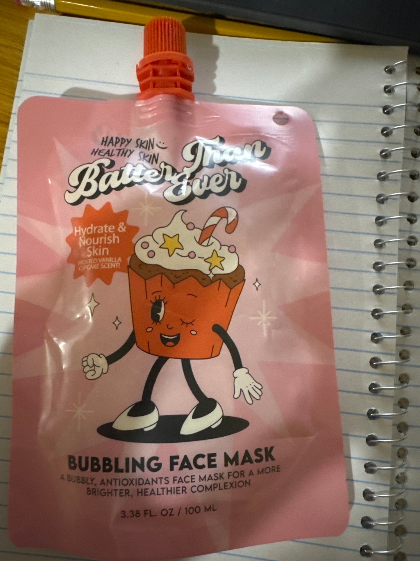 Better than ever Bubbling Face Mask