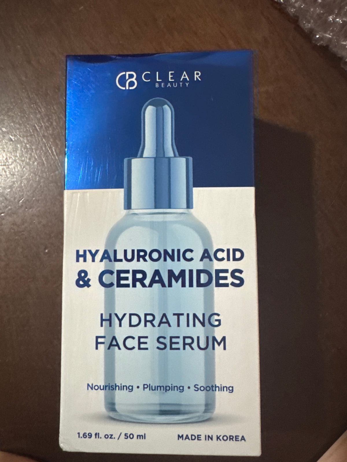 Clear Beauty Hyaluronic & Ceramides Hydrating Face Serum