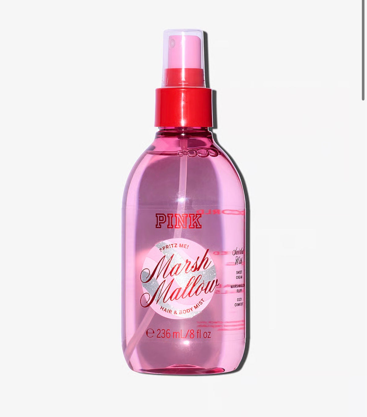 Victoria’s Secret PINK Marsh Mallow – Bruma para Cabello y Cuerpo, 236 ml