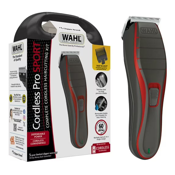 Wahl Inalámbrico Pro, Voltaje Mundial, Cortapelos Recargable para Hombre y Mujeres - 3023879
