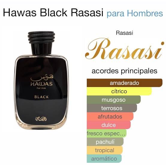 Hawas Black de Rasasi