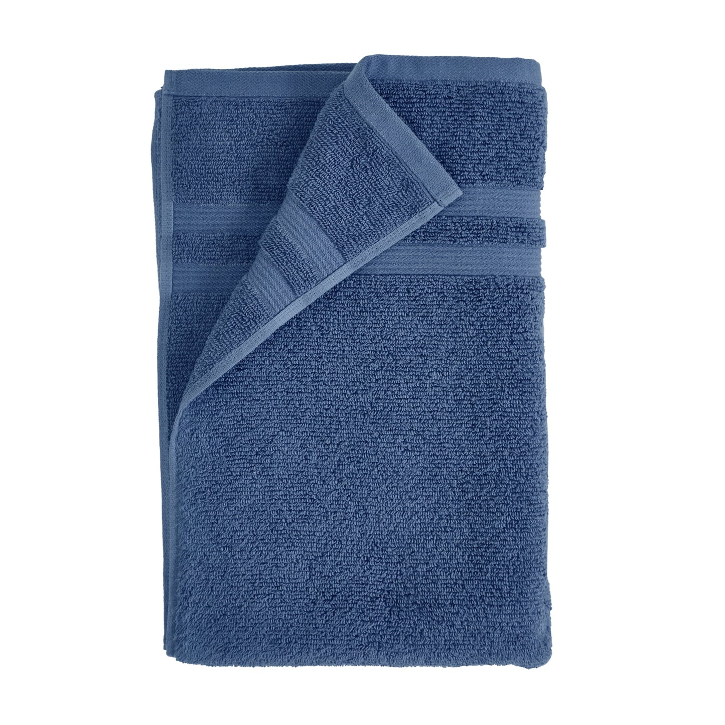2 PZA Toalla de Baño Sólida 30" x 54" AZUL INDIGO