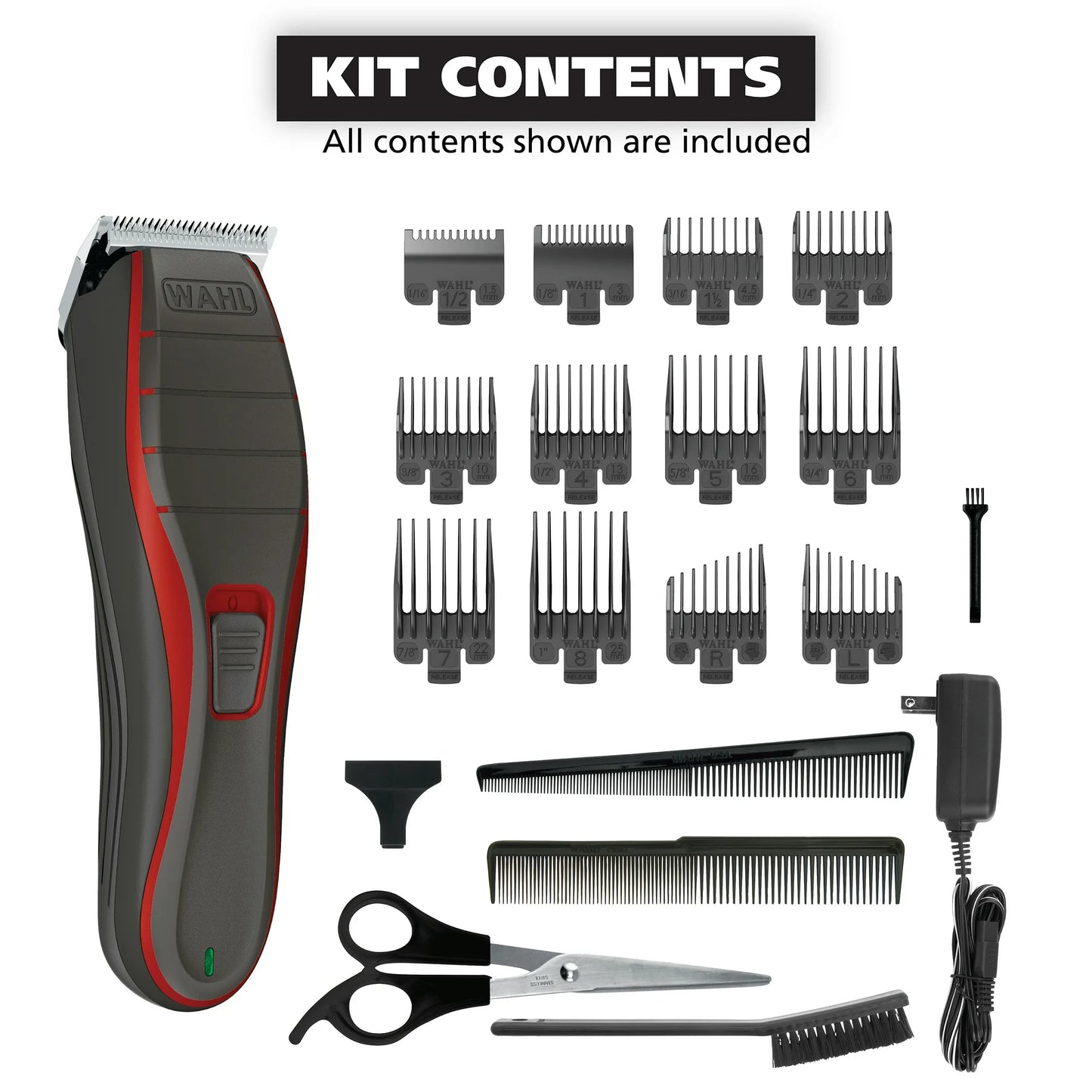 Wahl Inalámbrico Pro, Voltaje Mundial, Cortapelos Recargable para Hombre y Mujeres - 3023879