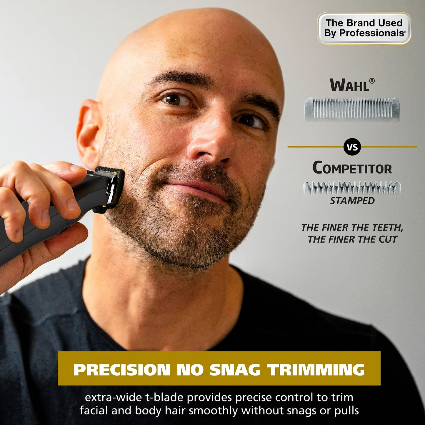 Wahl Manscaper Caja de Herramientas Recortadora Recargable para Recortar, Afeitar y Detallar para Hombre - 3024523