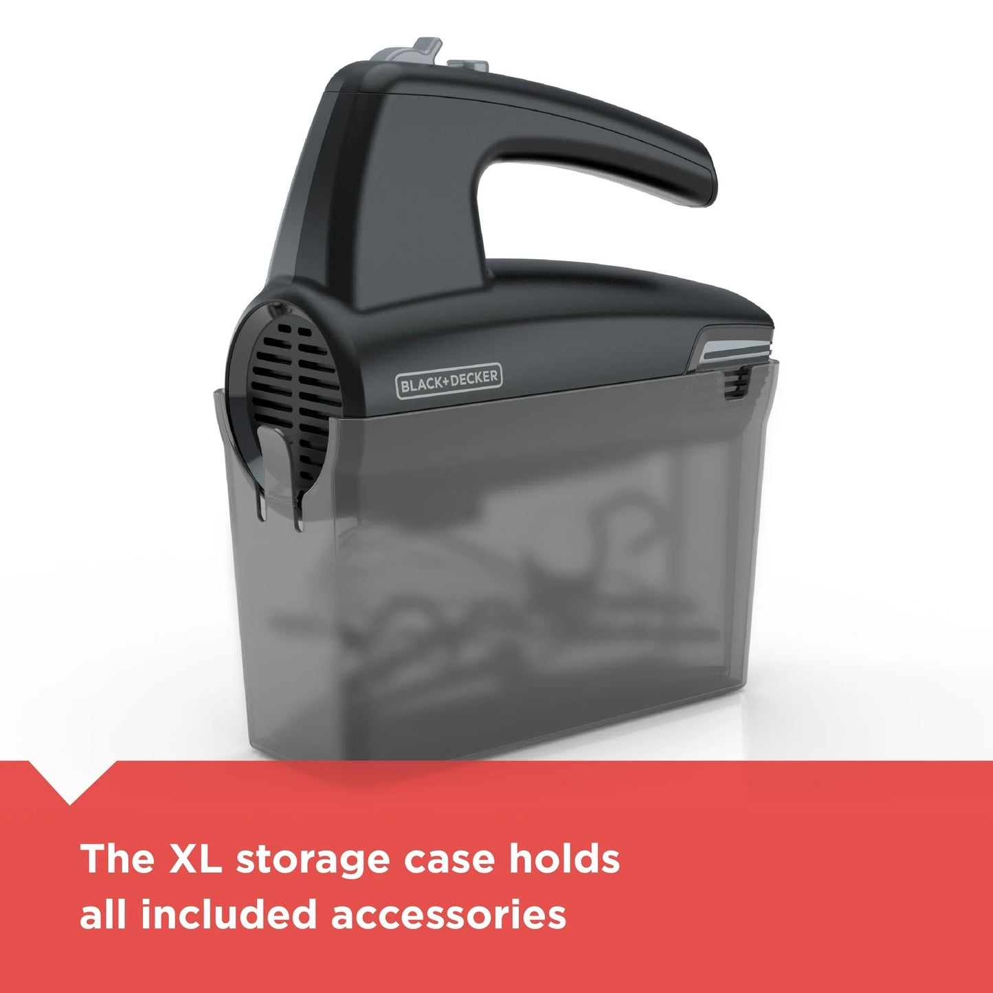 BLACK+DECKER Batidora de Mano de 5 Velocidades, Negra, MX410B