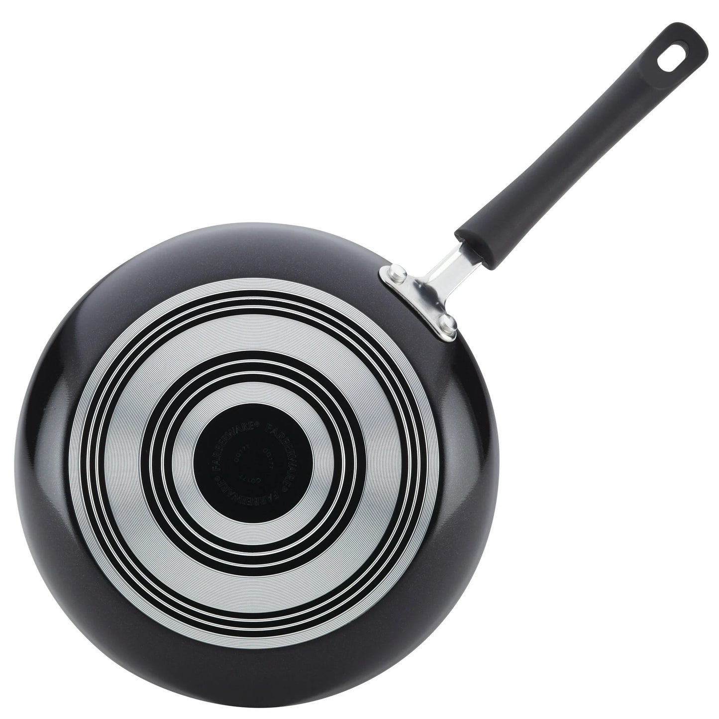 Farberware Juego de Ollas y Sartenes/cocina Antiadherentes Easy Clean de 12 Piezas, Negro