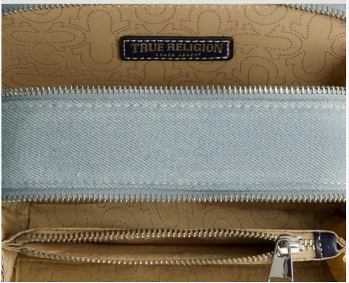 Bolsa Crossbody True Religion – Mezclilla claro ORIGINAL
