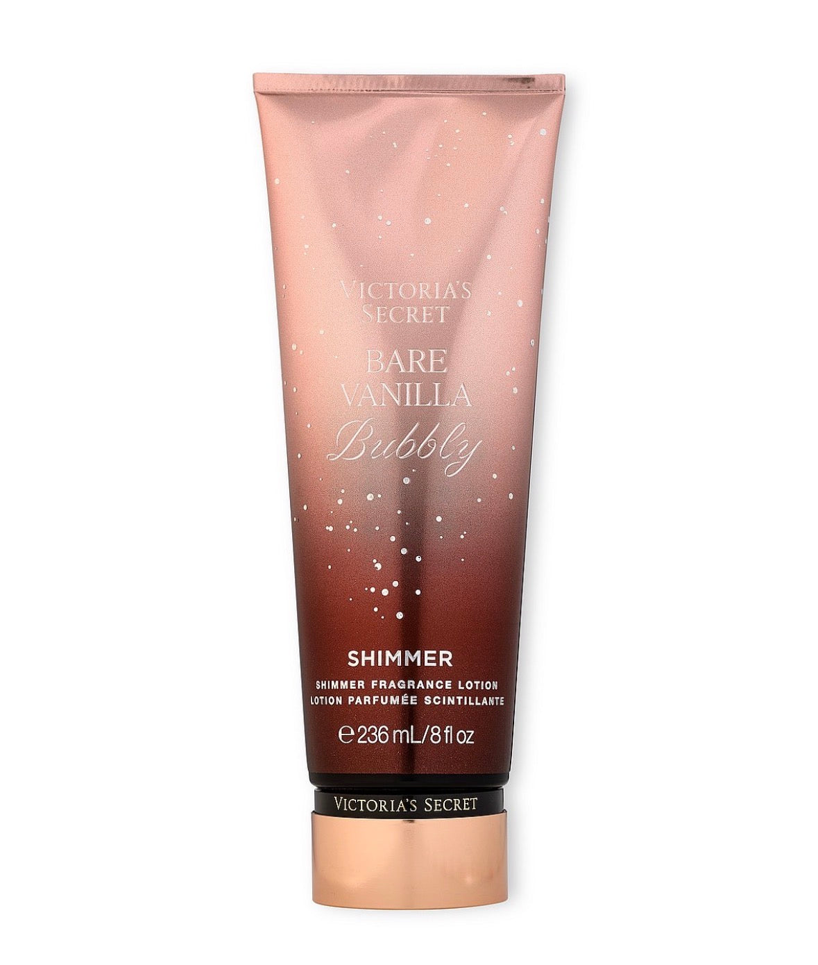 Victoria's Secret Bare Vanilla Bubbly Shimmer 236 ml – Loción Corporal Perfumada con Brillos