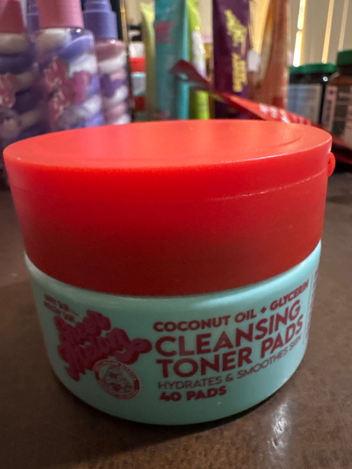 Happy skin Healty Skin Coconut Oil + Glycerin Cleansing Toner Pads