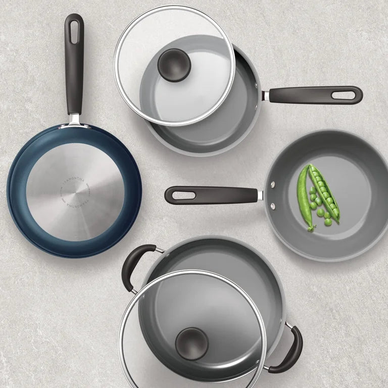 Tramontina Primaware Juego de Utensilios de Cocina Antiadherentes de 18 Piezas Azul