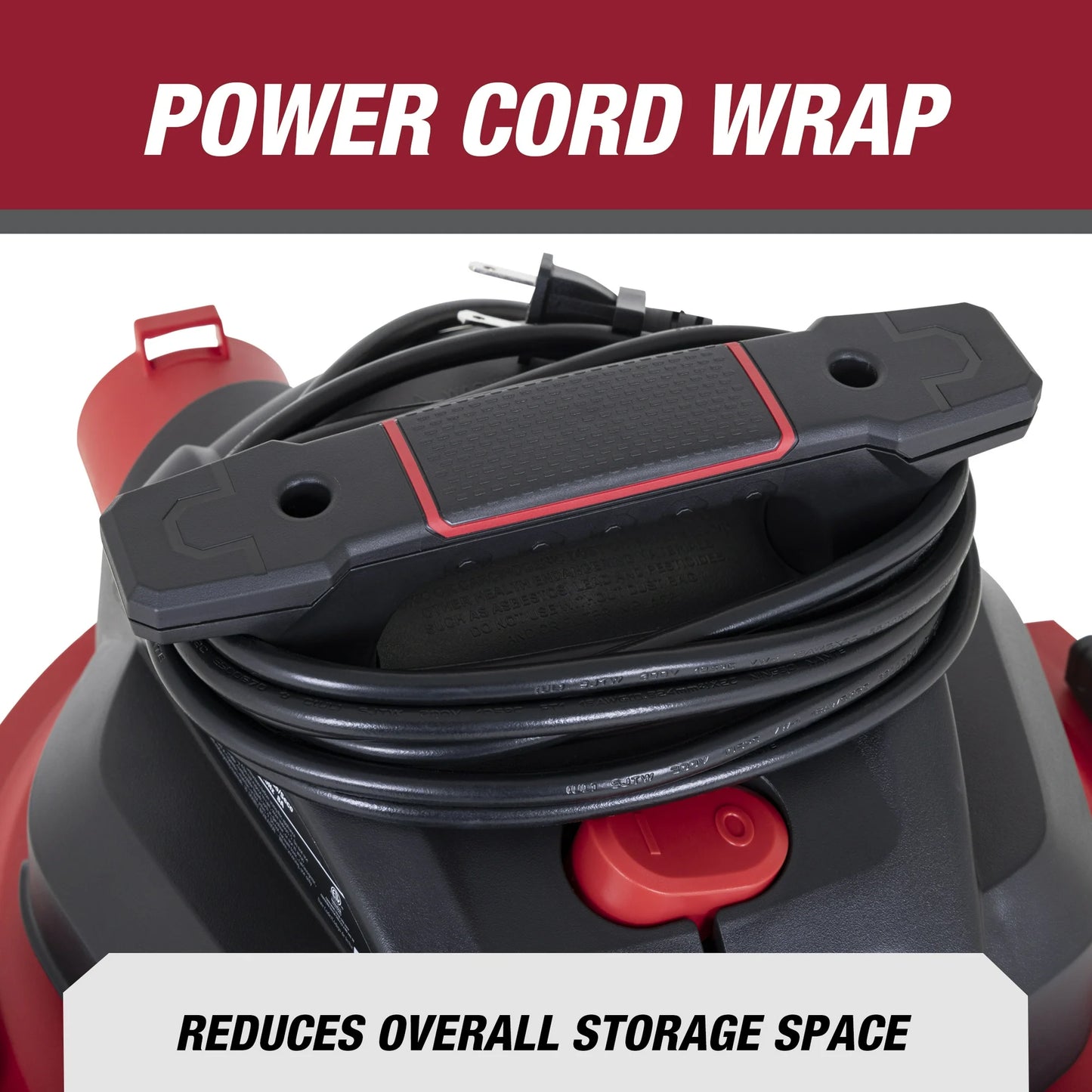 Hyper Tough Aspiradora Húmeda/seca de 5 Galones y 4 CV para Automóvil, Garaje, Hogar O Taller