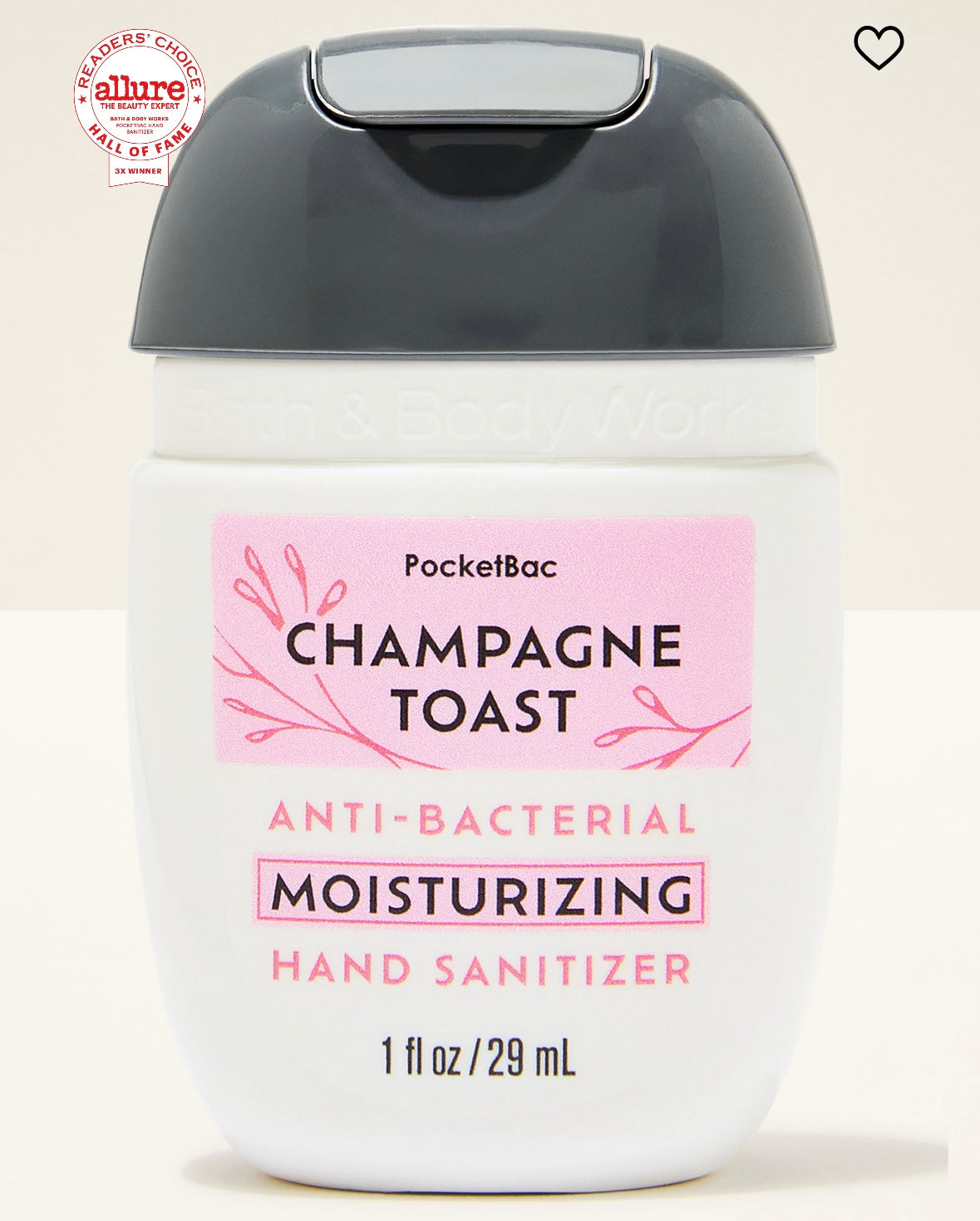 Champagne Toast Moisturizing PocketBac Hand Sanitizer