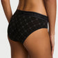 Victoria’s Secret Bikini Panty Negro con Monograma VS y Cintura Logo