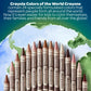 Crayones Crayola Colors of the World, 24 quilates, útiles para el regreso a clases, útiles para maestros, niños