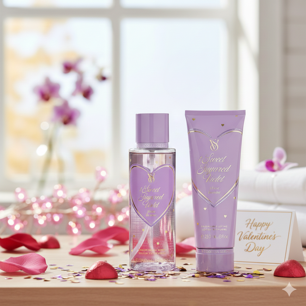 Set San Valentín Sweet Sugared Violet