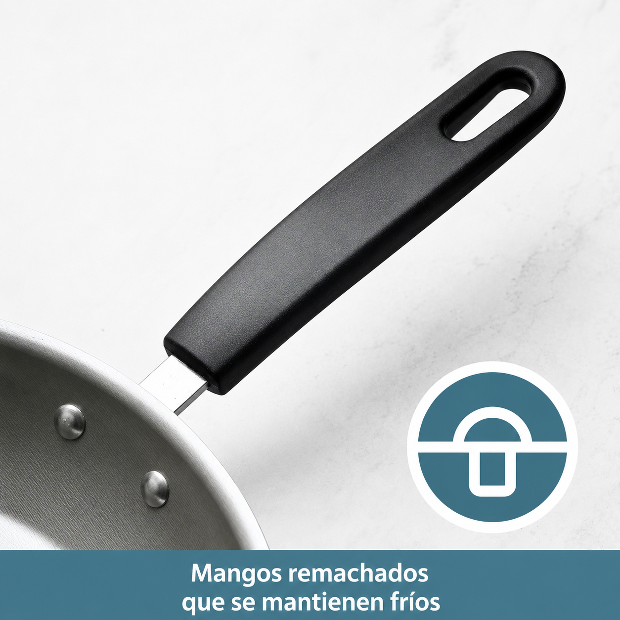 Tramontina Primaware Juego de Sartenes Antiadherentes de 2 Piezas, Asfalto de 9.5 Pulgadas y 11 Pulgadas