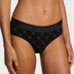 Victoria’s Secret Bikini Panty Negro con Monograma VS y Cintura Logo