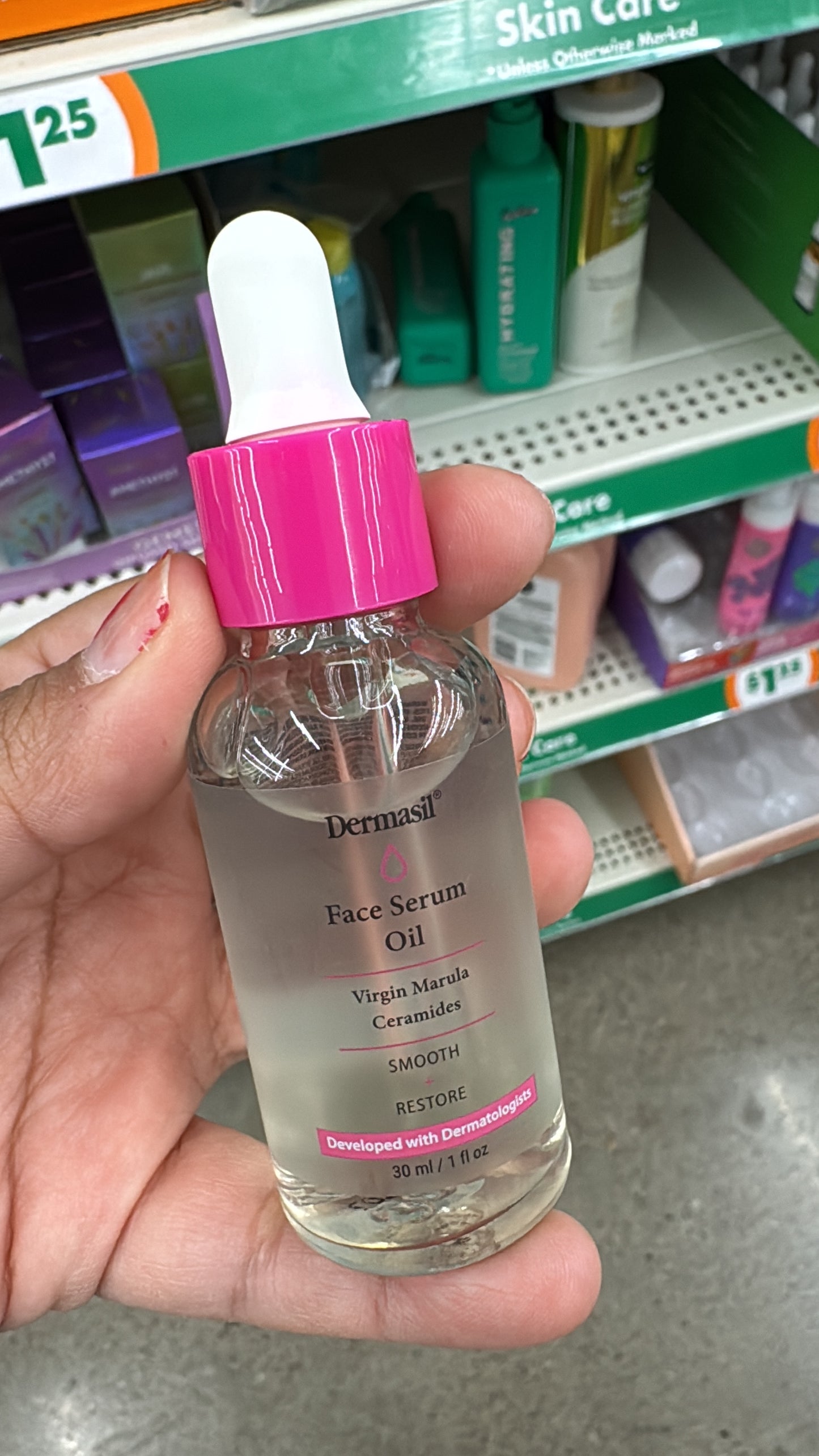 Dermasil Face Serum Oil