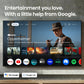 Hisense Clase de 50 Pulgadas Serie H5 4K UHD HDR Google Smart TV (50H5BG, Modelo 2025) - Dolby Vision Gaming, HDR 10, Motion Rate 120, Escalador de IA, DTS Virtual X, Modo de Juego Plus, Asistente de Google Integrado