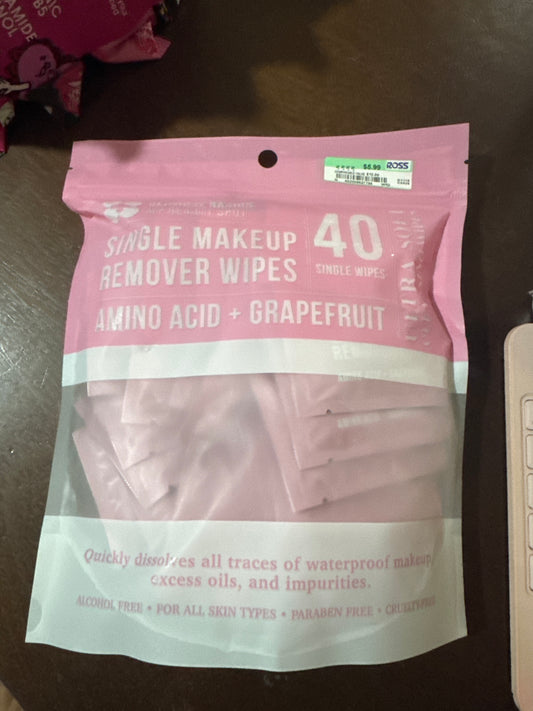 Clinical Basics My Beauty Spot 40 Single Makeup Remover Wipes