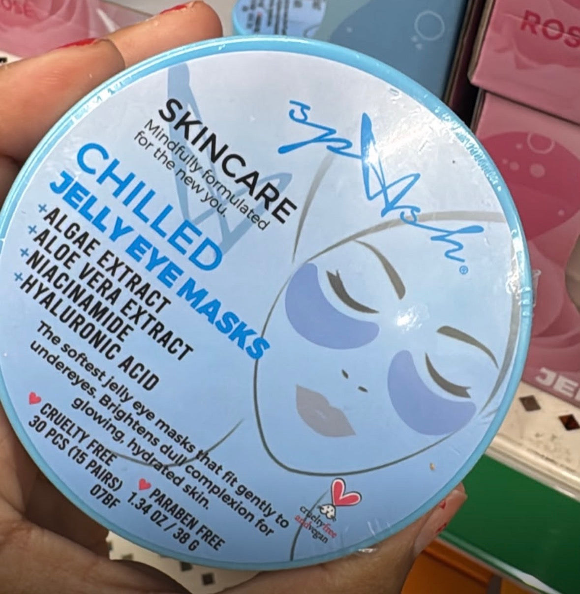 Spash skincare chilled Jelly eye mask