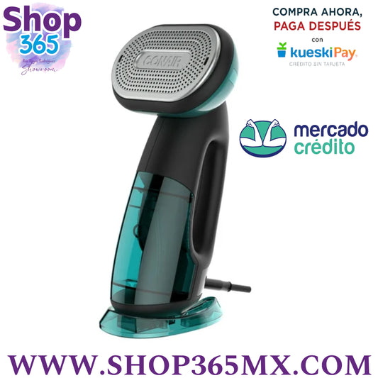 Turbo ExtremeSteam Conair 1875 Vatios de Tela de Mano, Vapor de Ropa de Vapor y Hierro 2 en 1, una Talla, Negro/verde GS107