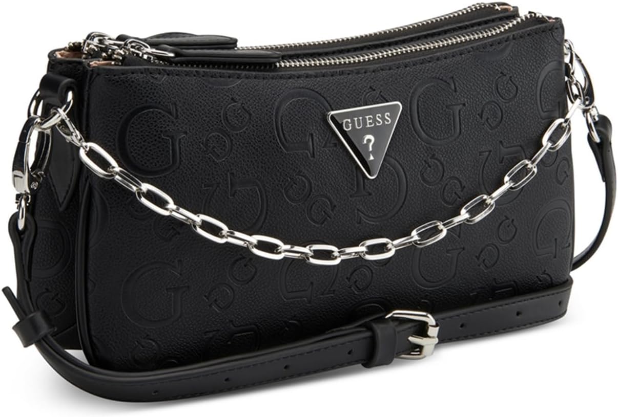 Shoulder Bag / Crossbody GUESS Negra con cadena