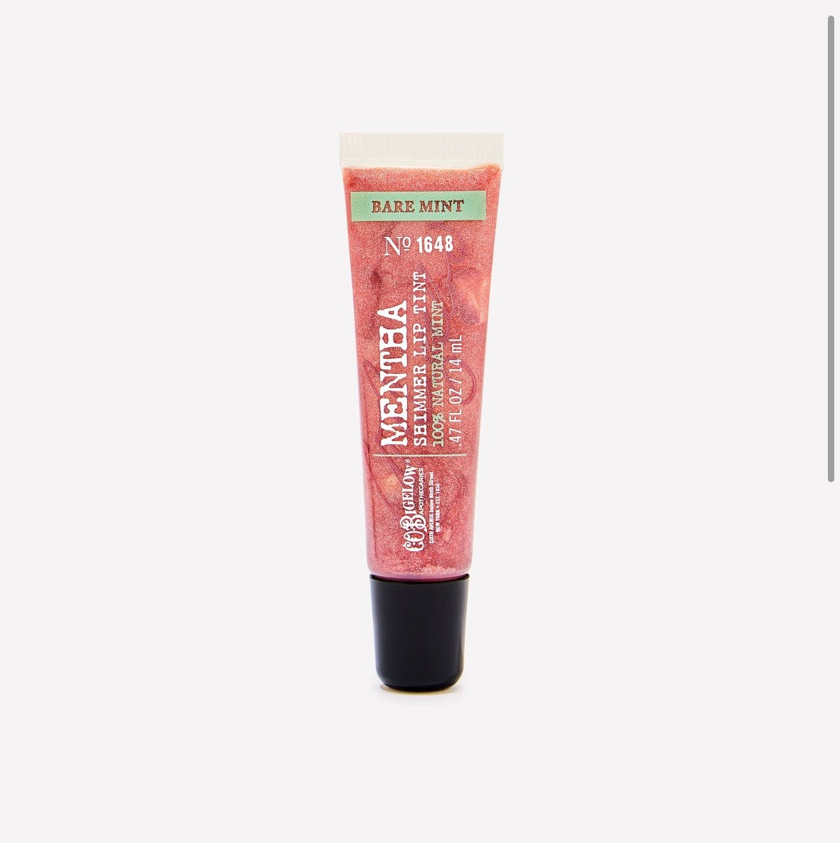 C.O. Bigelow Mentha Bare Mint Brillo Labial con Destellos 14 ml