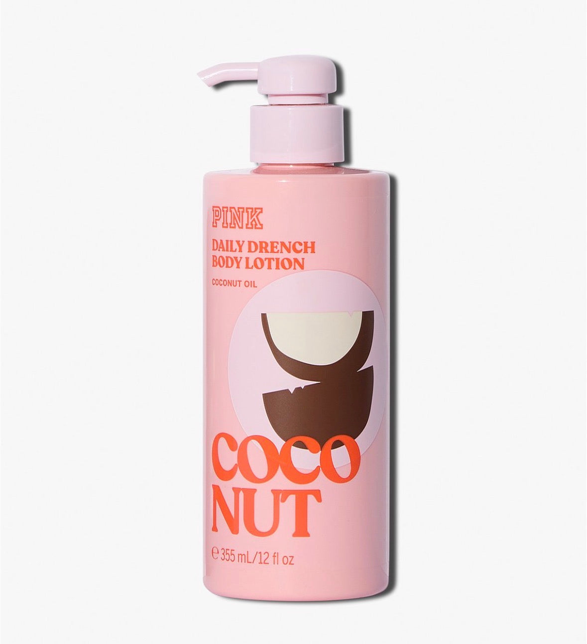 PINK Coconut Daily Drench Body Lotion 355 ml | Loción Corporal con Aceite de Coco