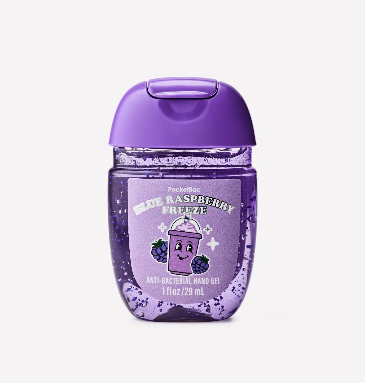 Bath & Body Works PocketBac Blue Raspberry Freeze – Gel Antibacterial 29 mL 💙🫐