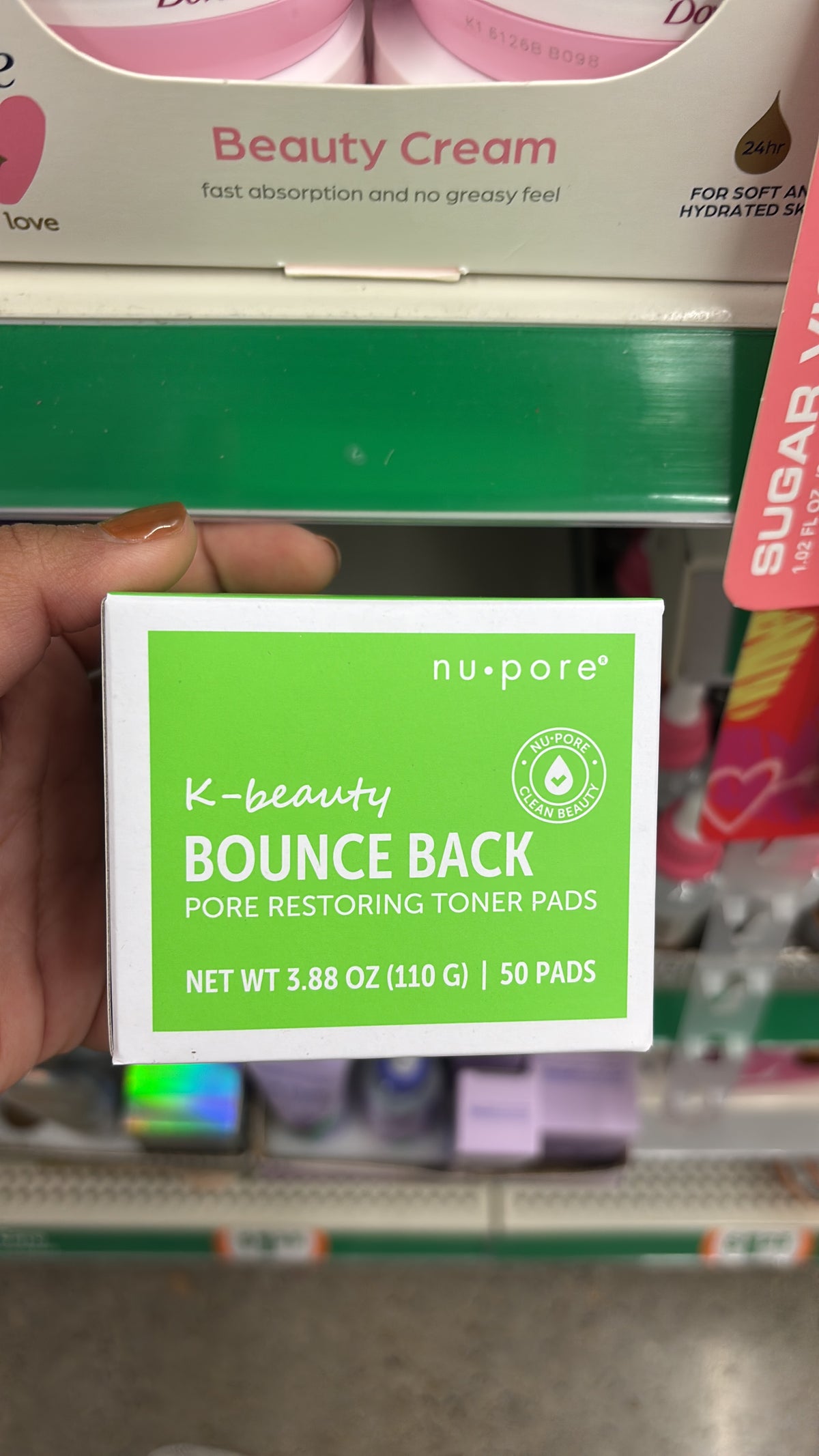 Nu Pore K-beauty Bounce Back Pore Restoing Toner Pads