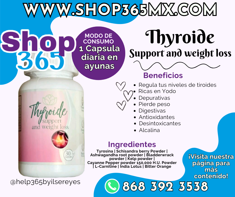 Thyroide suport and weight loss