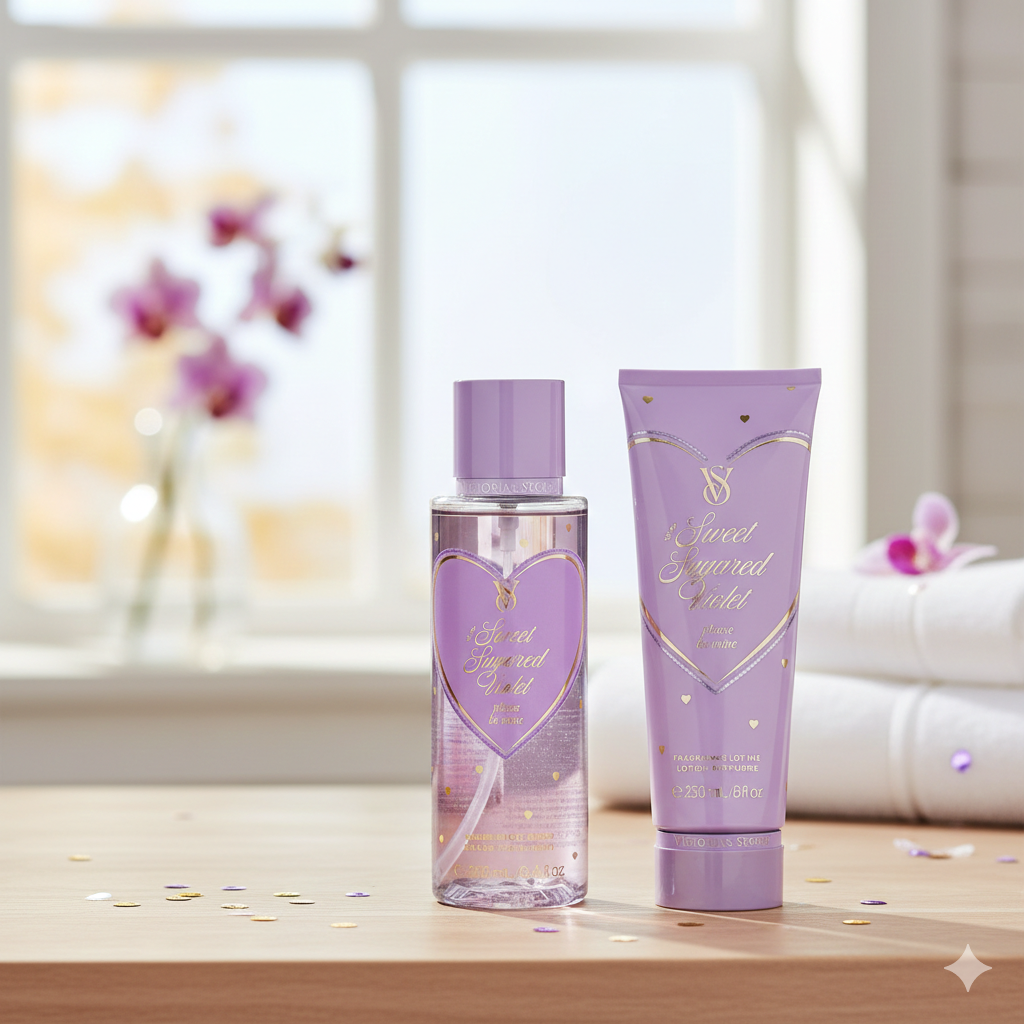 Set San Valentín Sweet Sugared Violet