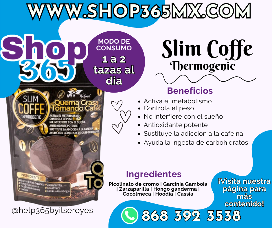 SLIM COFFE THERMOGENIC