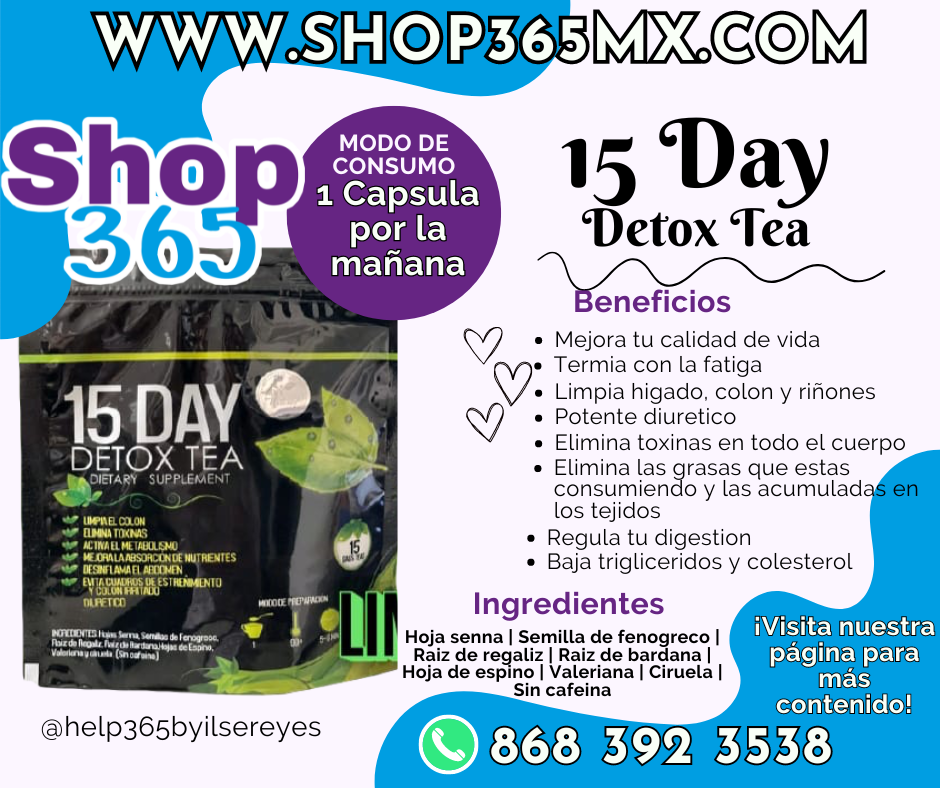 15 DAY DETOX TEA