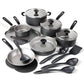 Tramontina Primaware Juego de Utensilios de Cocina Antiadherentes de 18 Piezas, Asfalto