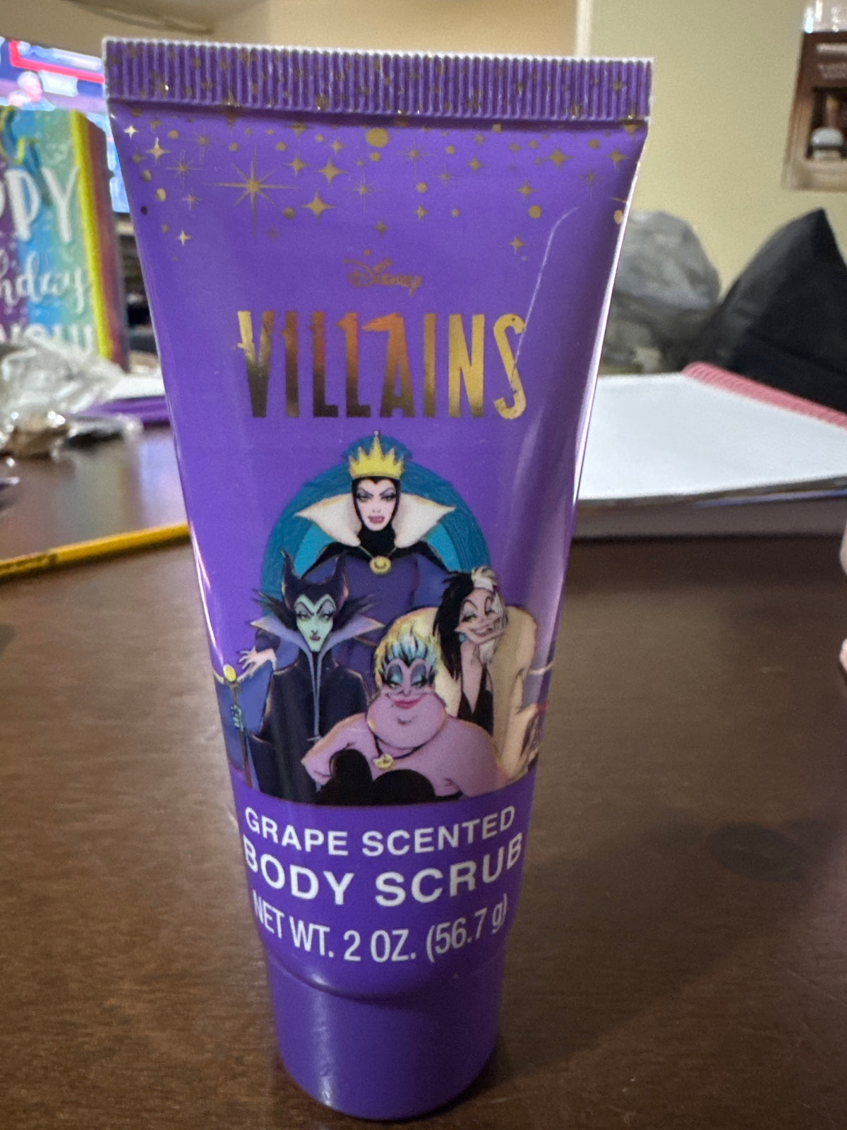 Disney Villains Body scrub Grape Scented