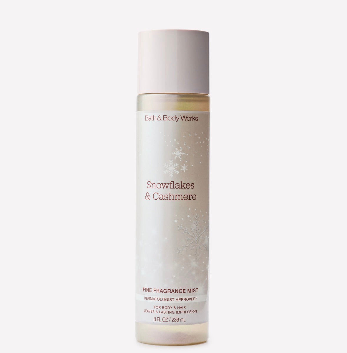 Bath & Body Works Snowflakes & Cashmere Fine Fragrance Mist | Body Mist 236 ml