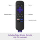 Express Roku Dispositivo de Transmisión HD con Cable HDMI de Alta Velocidad, Control Remoto Estándar (sin Controles de TV) y Wi-Fi Rápido