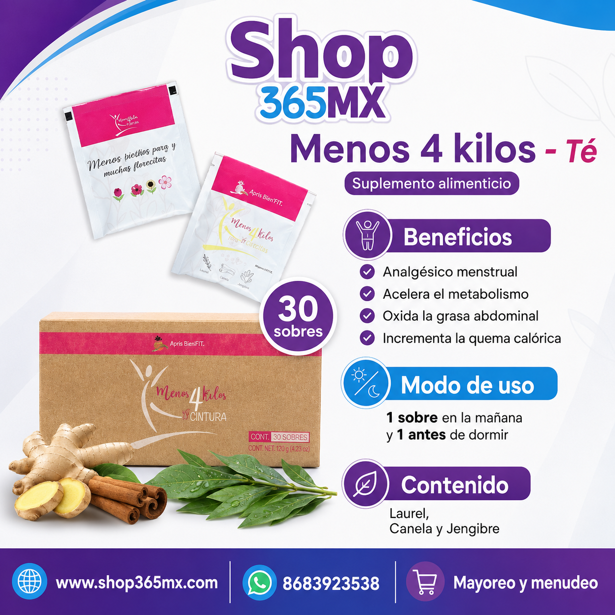 Tea menos 4k D cintura