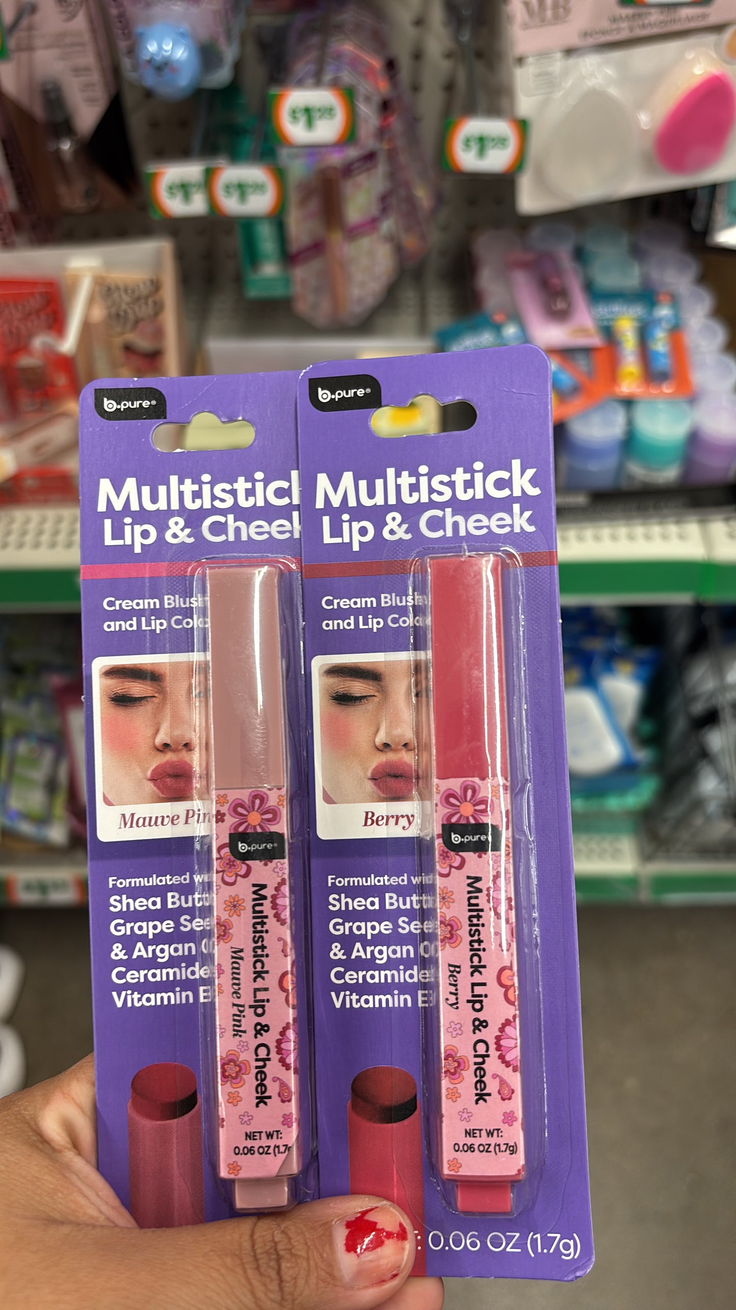 Multi stick Lip & Cheek Varios tonos