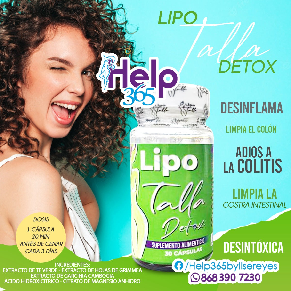 LIPOTALLA DETOX SACA POPIS