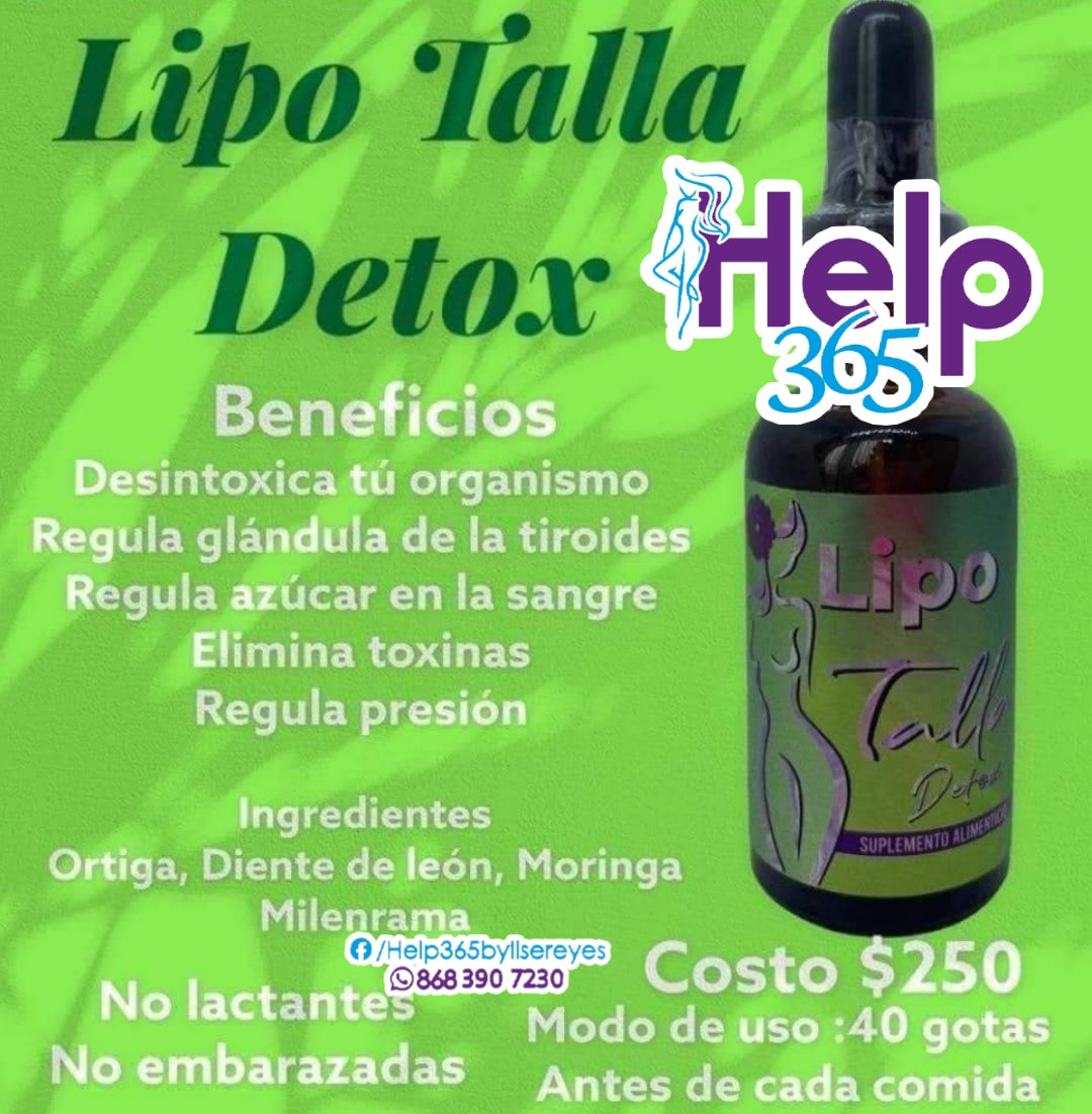 LipoTalla Detox Gotas