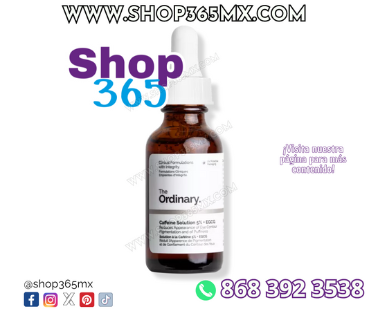 Caffeine Solution 5% + EGCG The Ordinary