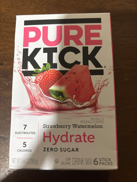 Pure Kick Hydrate Strawberry Watermelon Zero Sugar