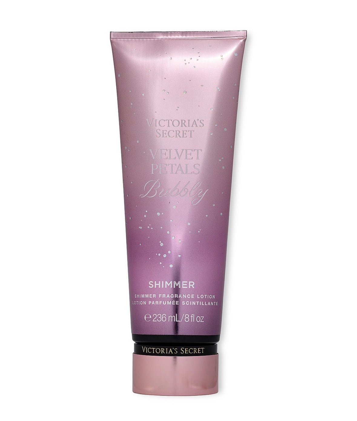 Victoria's Secret Velvet Petals Bubbly Shimmer 236 ml – Loción Corporal Perfumada con Brillos