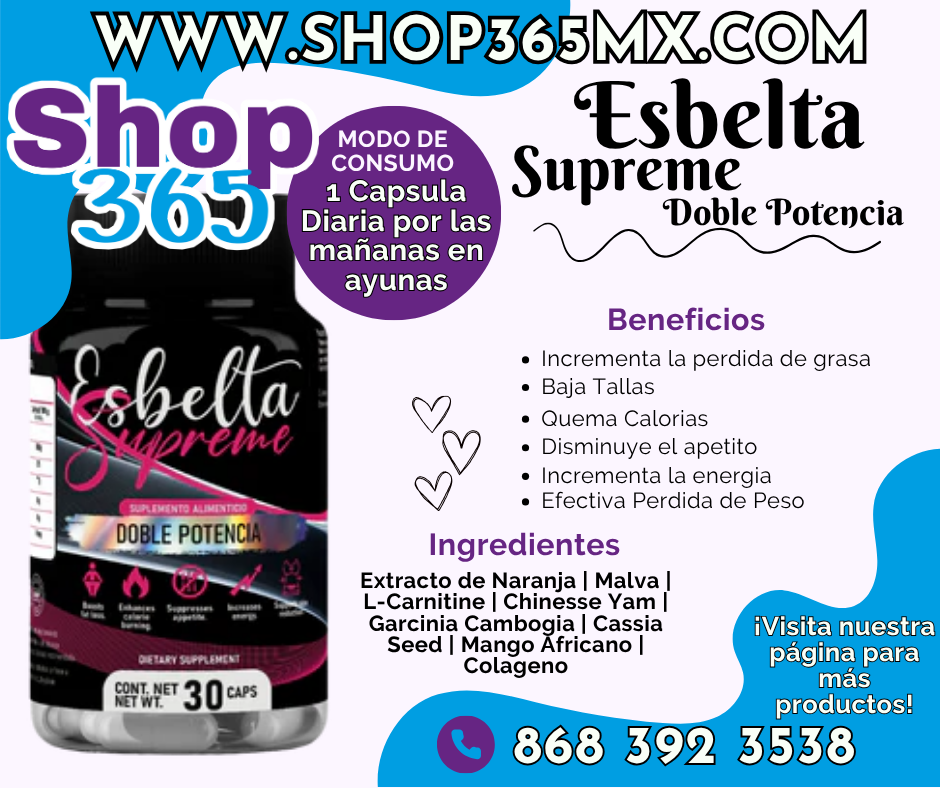 Esbelta Supreme Doble Potencia