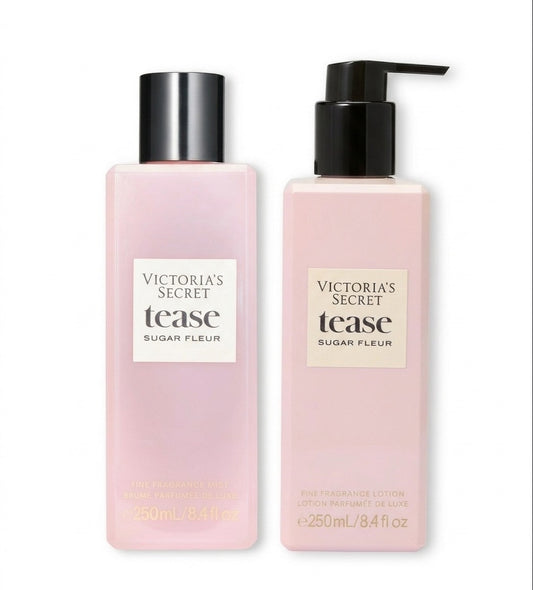 Dúo Mist + Lotion Fine Fragrance Victoria's Secret Tease Sugar Fleur